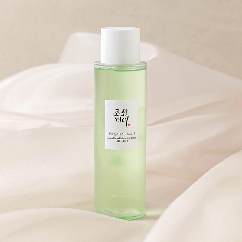Green Plum Refreshing Toner AHA + BHA – BEAUTY OF JOSEON | Tónico Exfoliante Suave con Ácidos Naturales para Piel Fresca y Renovada
