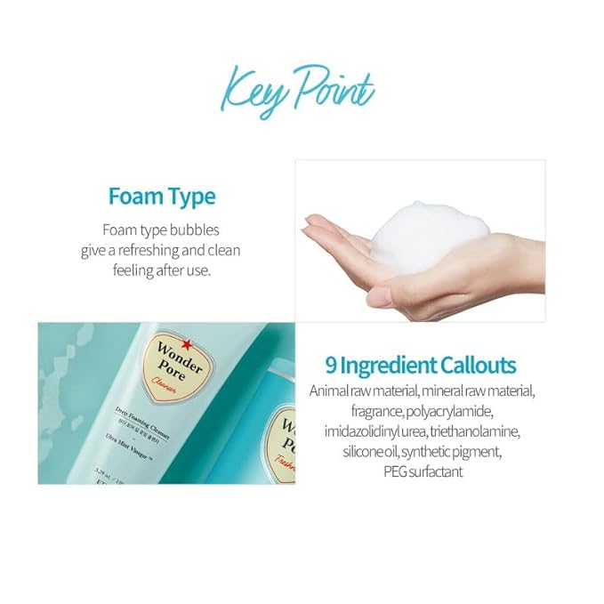 WONDER PORE CLEANSER _ DEEP FOAMING CLEANSER _ ETUDE HOUSE