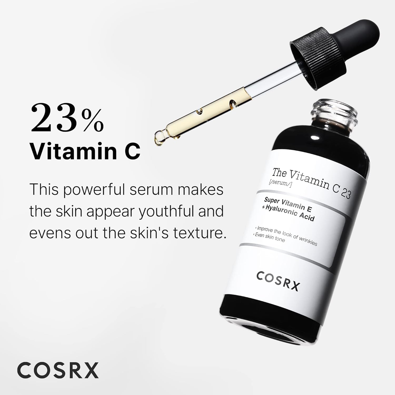 THE VITAMIN C 23  _ SUPER VITAMIN E + HYALURONIC ACID _  COSRX _ COSRX Suero Puro de Vitamina C 23% - Iluminador e Hidratante