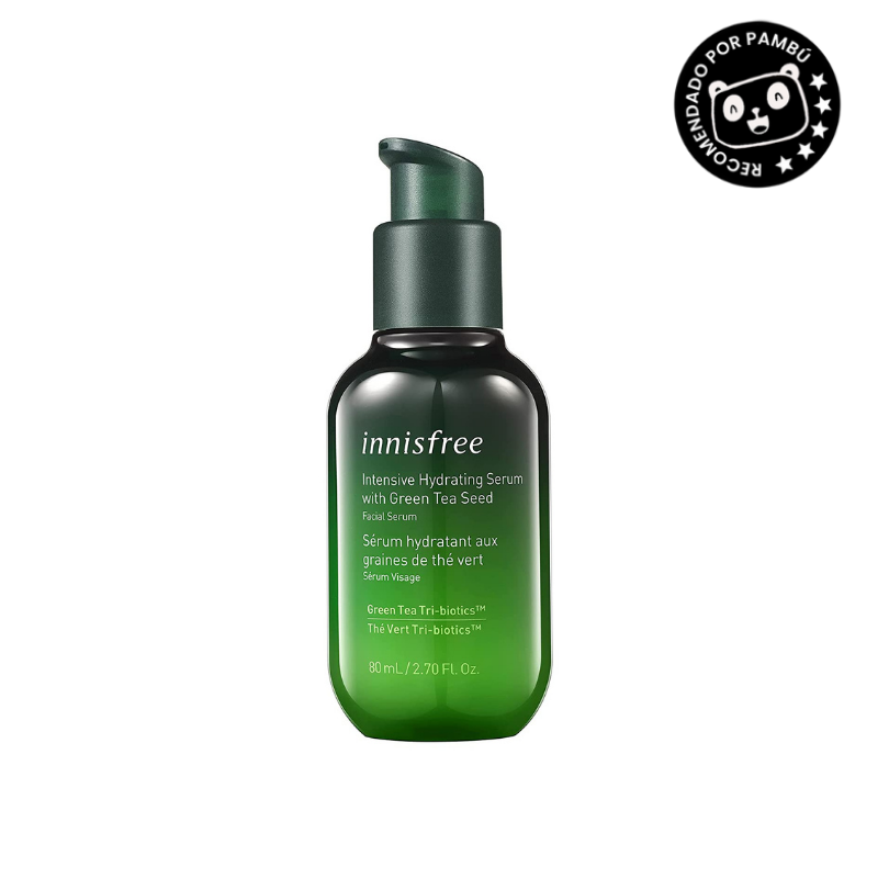 SUERO HIDRATANTE CON SEMILLAS DE TÉ VERDE DE INNISFREE_INTENSIVE HYDRATING SERUM WITH GREEN TEA SEED