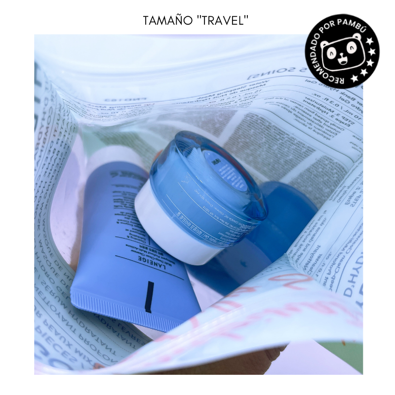 KIT RUTINA DE 5 PASOS DE TAMAÑO VIAJERO_HYDRATION- TO GO! LANEIGE