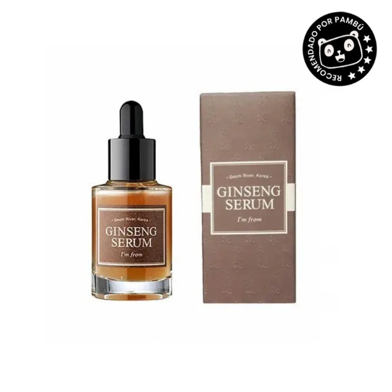 SUERO ANTI AGING - REVITALIZANTE PARA PIEL CANSADA Y OPACA DE GINGSENG ROJO_ GINSENG SERUM_I'M FROM