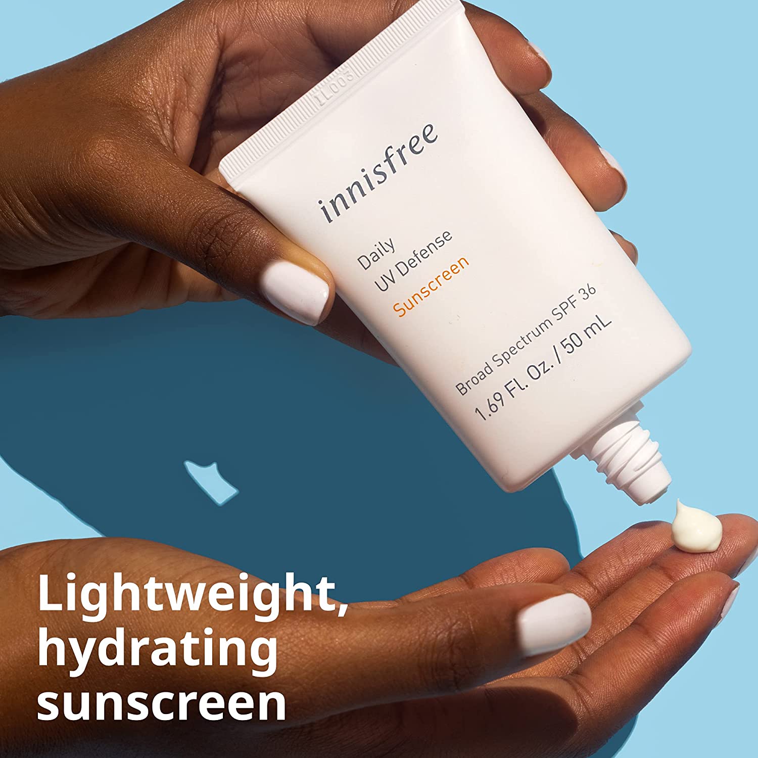 INNISFREE. PROTECTOR SOLAR DIARIO DE DEFENSA UVA. SPF 36 _ DAILY UV DEFENSE SUNSCREEN. INNISFREE